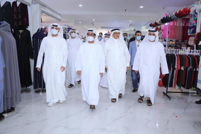 مسلم بن حم يفتتح مركز خيمة زمان للتسوق في دبي